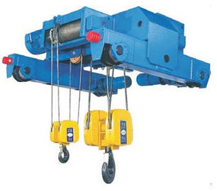 China Double Girder Wire Rope Electric Hoist With Frequency Inverter For Construction supplier