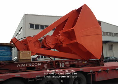 China Professional Mechanical Grabs for Discharge Bulk Crane , Four Rope Clamshell Grab for Nickel Ore supplier
