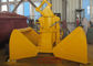 Construction Equipments Excavator Clamshell Hydraulic Grab Bucket Customized Color supplier