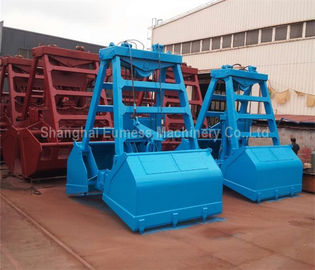 China 5 - 8m³ 16T Wireless  Remote Control Grab for Ship Crane Loading Mud / Grabing Sand supplier