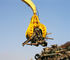 1.25m³  Excavator Grab Attachment Orange Peel Excavator Grab Bucket for Loading Steel Scrap supplier